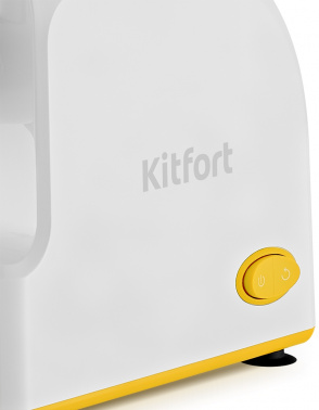 Мясорубка Kitfort КТ-2113-2 белый/желтый