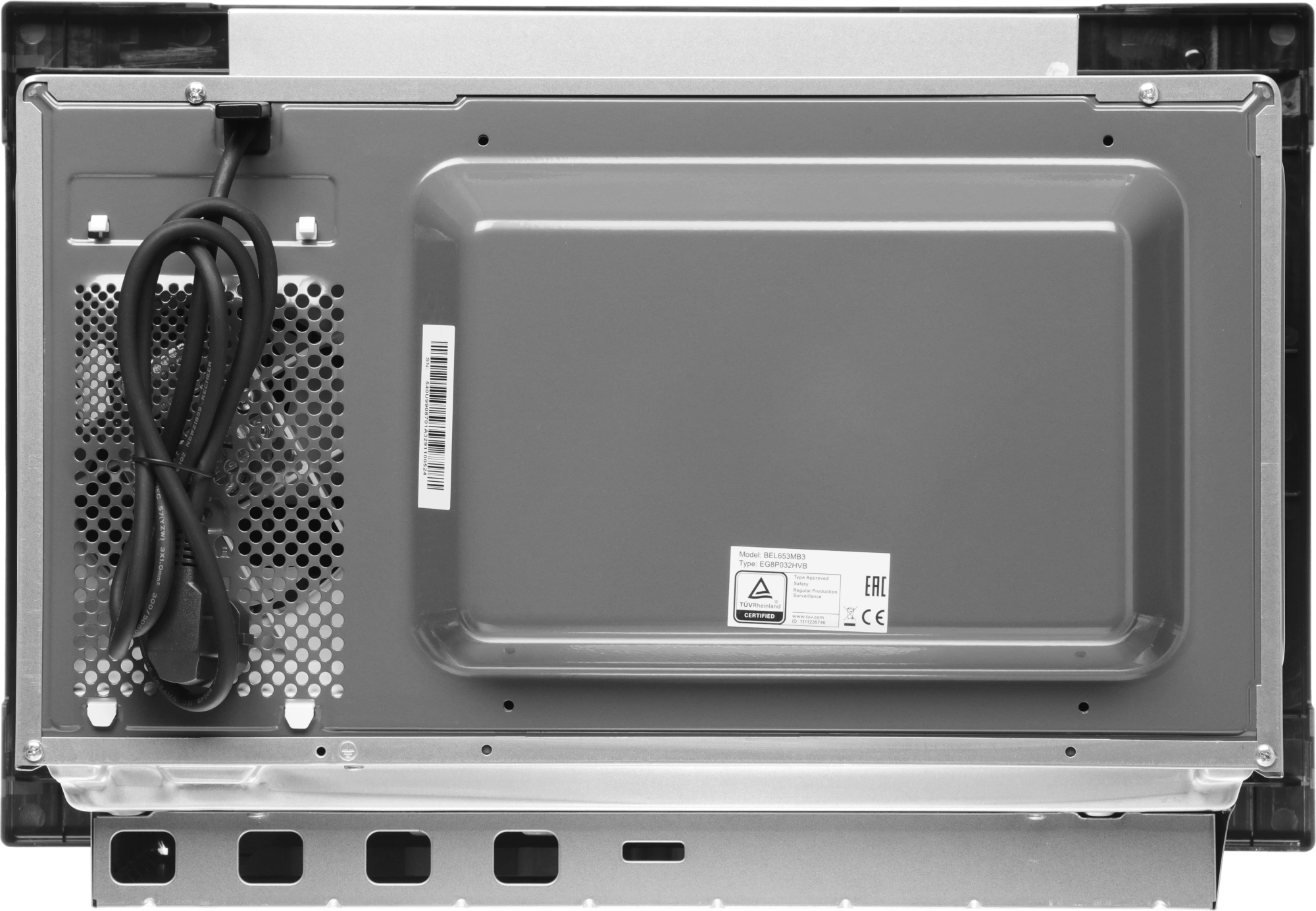 Встраиваемая микроволновая печь Bosch BEL653MB3 черный