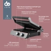 Электрогриль Domfy Metal DSM-EG502 черный/серебристый