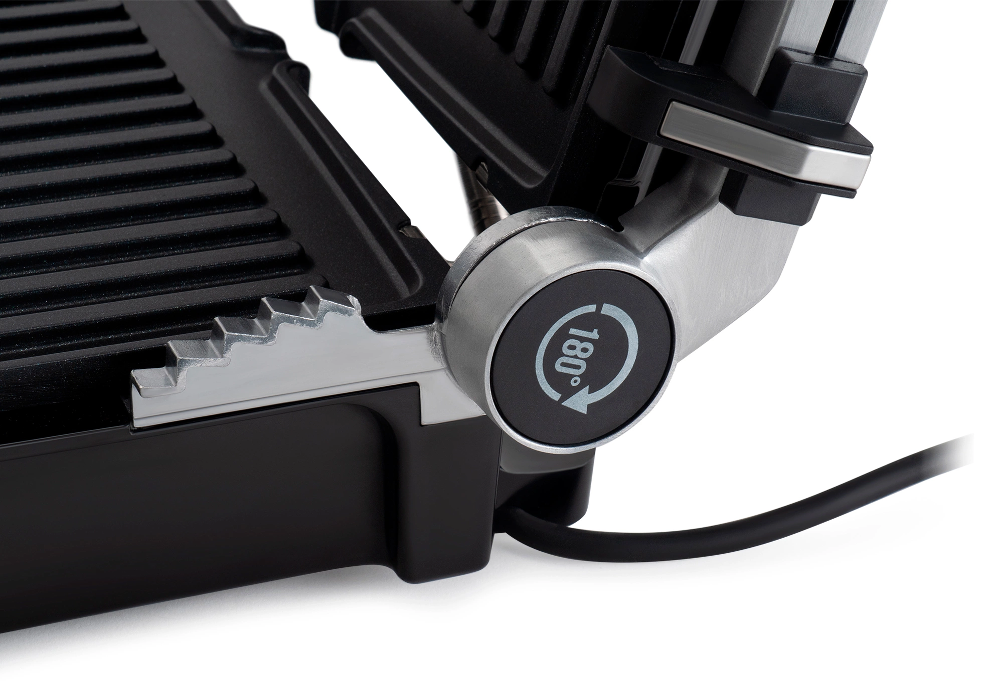 Электрогриль Domfy Metal DSM-EG502 черный/серебристый