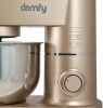 Миксер планетарный Domfy DSC-KM301 золотистый