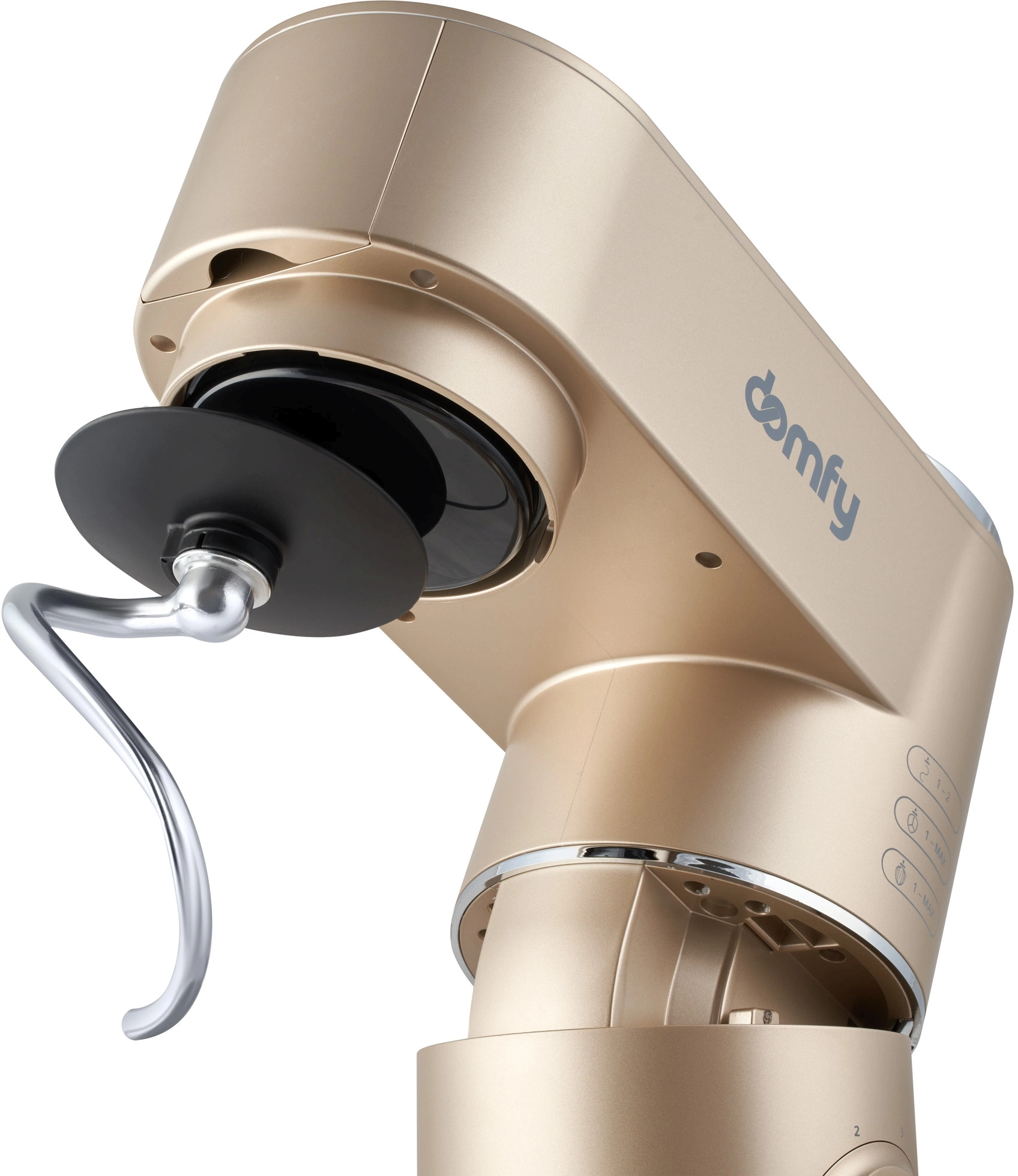 Миксер планетарный Domfy DSC-KM301 золотистый