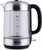 Чайник электрический Domfy DSM-EK401 черный/прозрачный, стекло