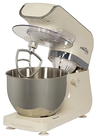 Миксер планетарный Hiberg MP 1040 DY бежевый