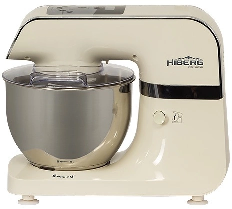 Миксер планетарный Hiberg MP 1040 DY бежевый