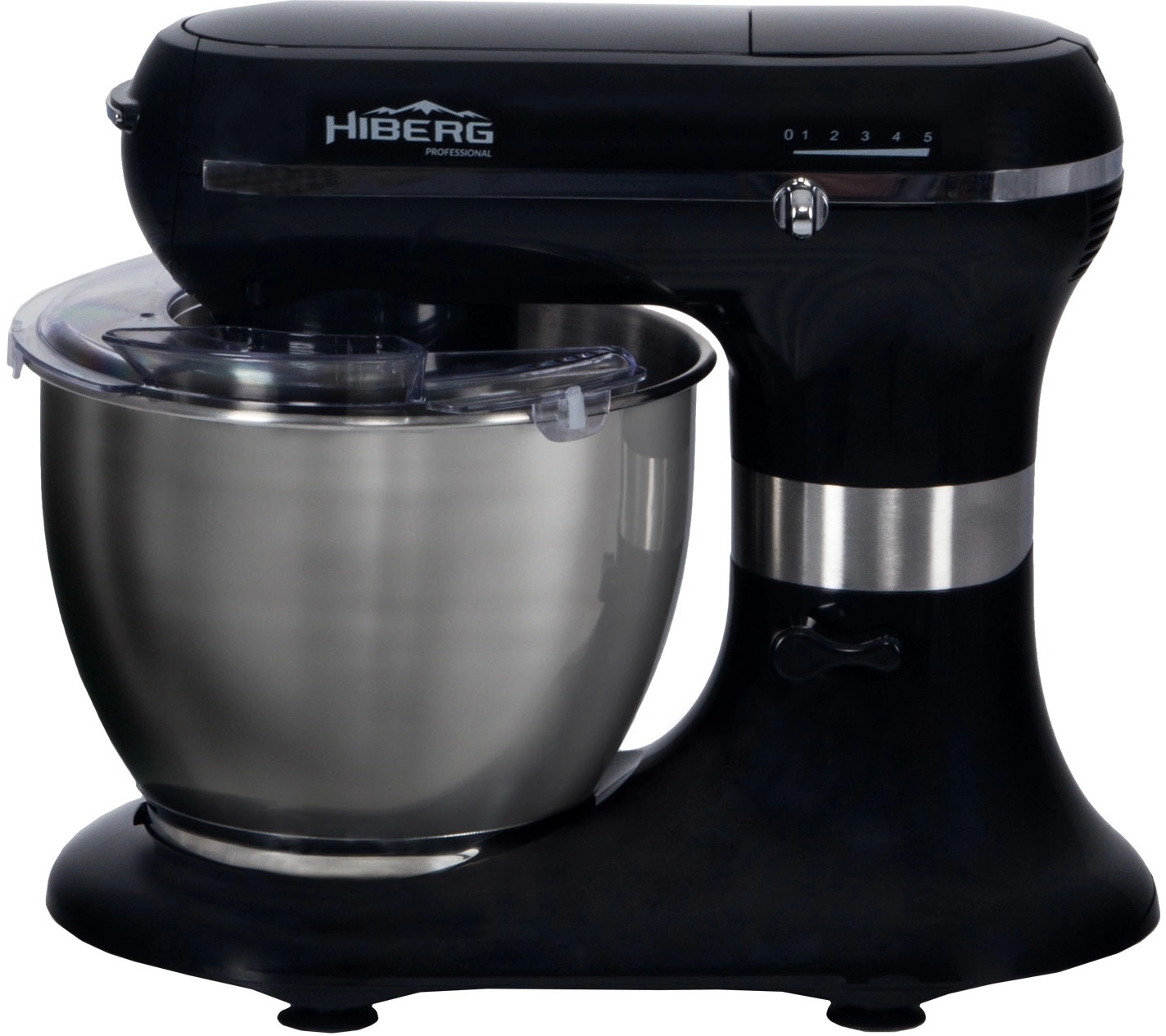 Миксер планетарный Hiberg MP 1255 B черный