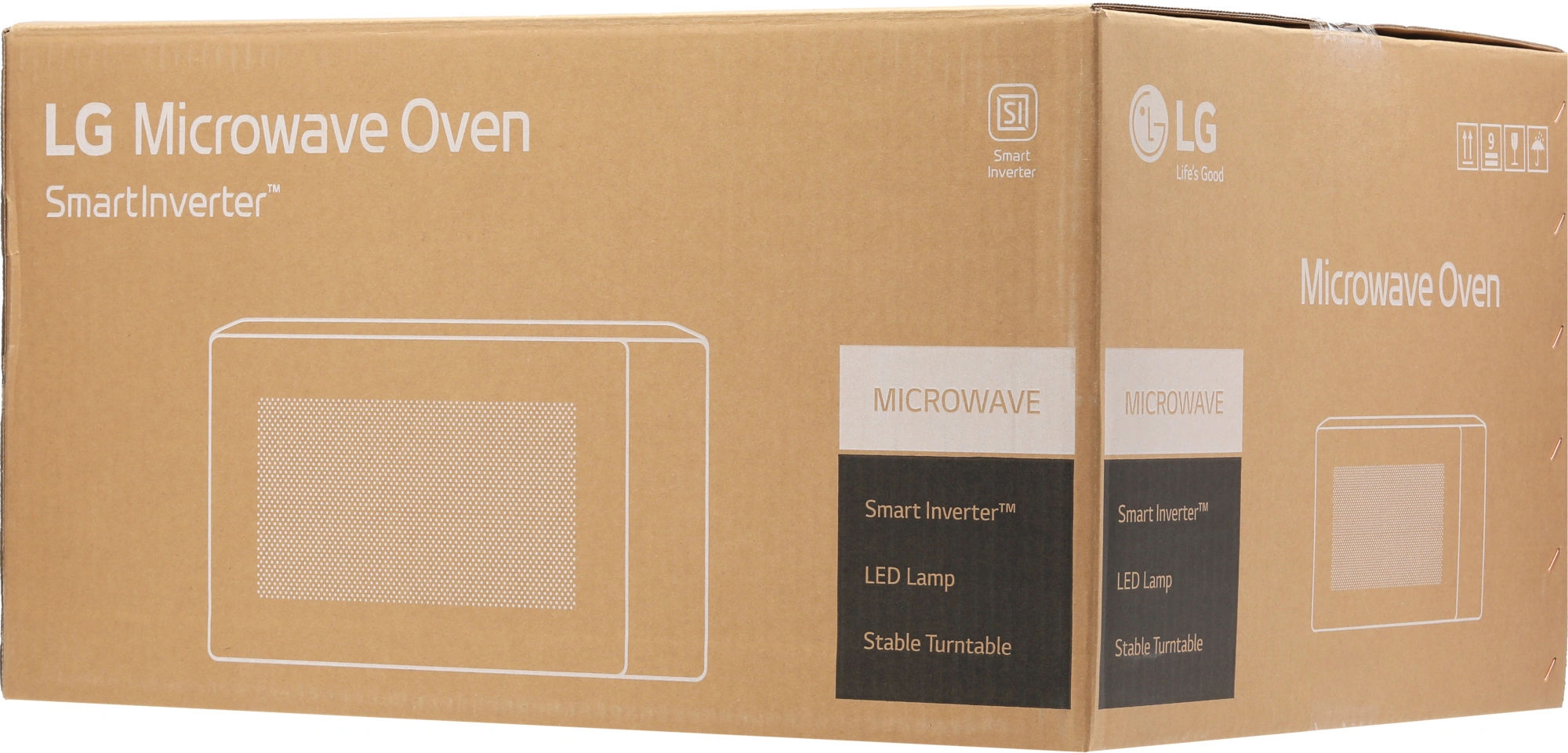 Микроволновая печь LG MW25R35GISL, стальной (mw25r35gisl.bs2qcis)
