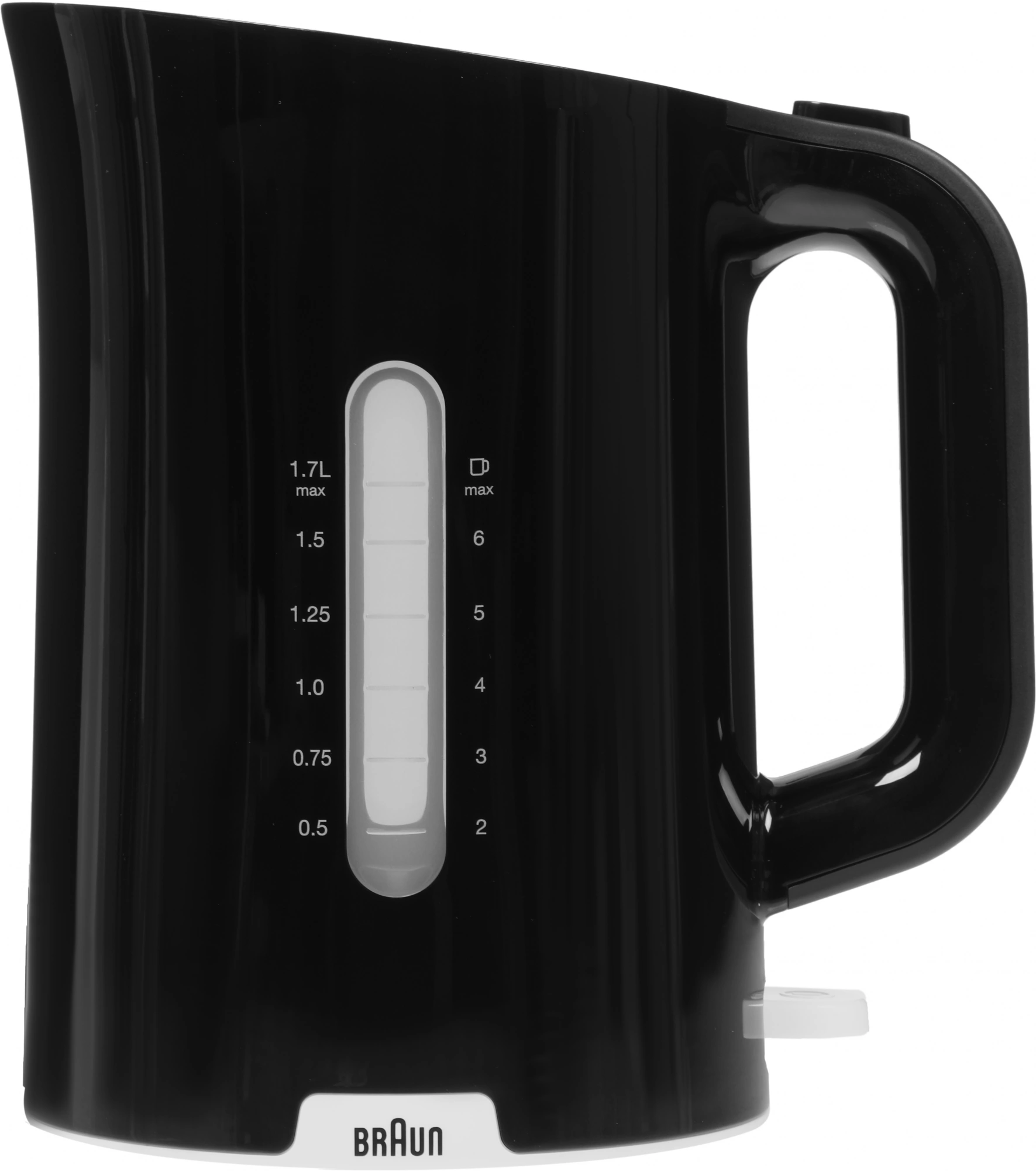Чайник электрический Braun WK1100BK черный, пластик