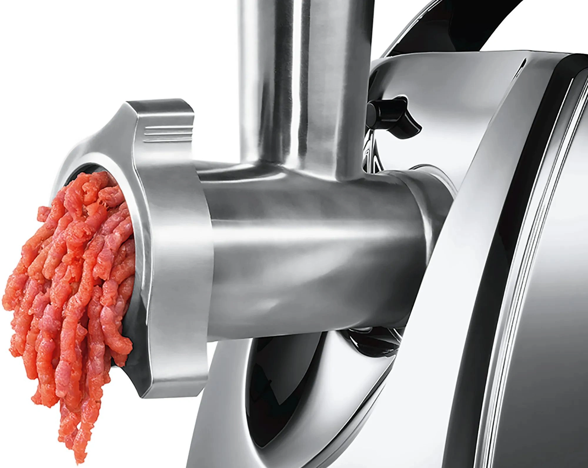 Мясорубка Bosch MFW68640 серебристый/черный