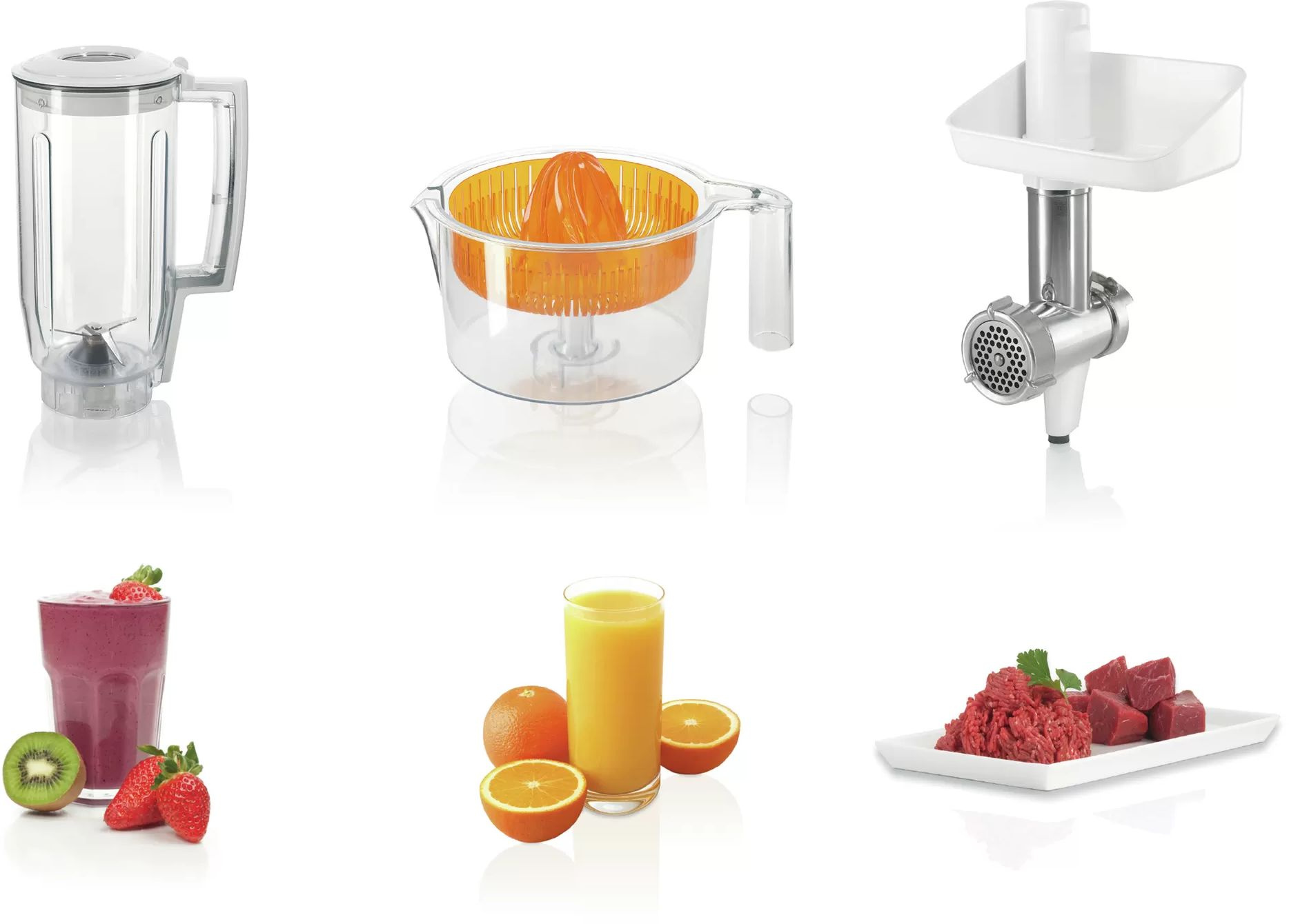 Кухонная машина Bosch MUM54251 белый