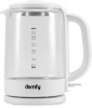 Чайник электрический Domfy DSW-EK304 белый, стекло