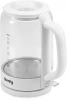 Чайник электрический Domfy DSW-EK304 белый, стекло