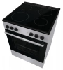 Плита электрическая Gorenje GEC6A11SG, стеклокерамика, серый