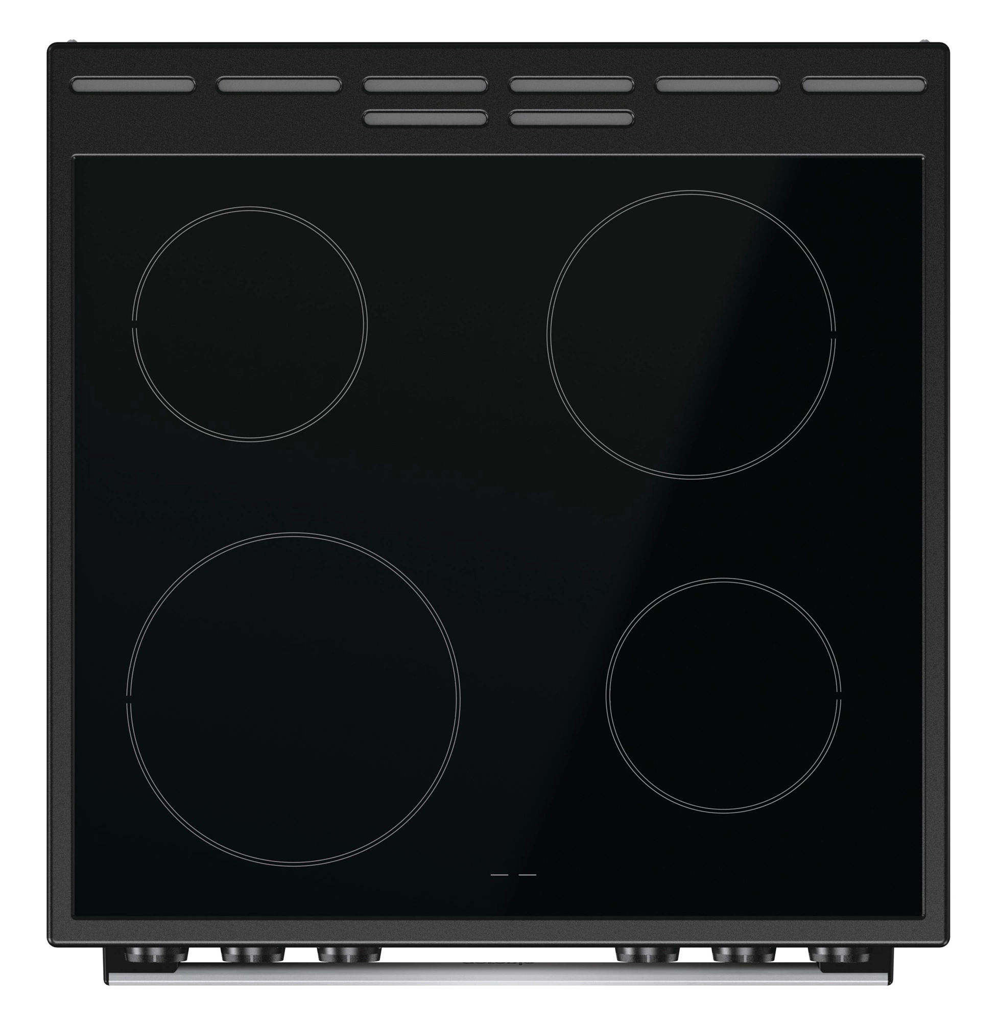 Плита электрическая Gorenje GEC6A11SG, стеклокерамика, серый