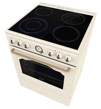 Плита электрическая Gorenje GECS6B70CLI, стеклокерамика, бежевый
