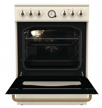Плита электрическая Gorenje GECS6B70CLI, стеклокерамика, бежевый