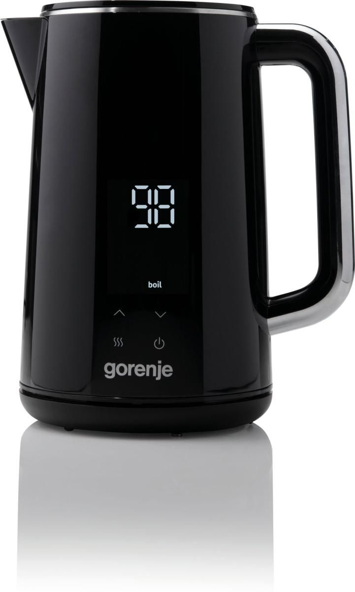 Чайник электрический Gorenje K17DWD черный, пластик