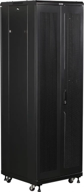 Шкаф коммутационный Lanmaster Business TWT-CBB-18U-6X10-P1 18U черный