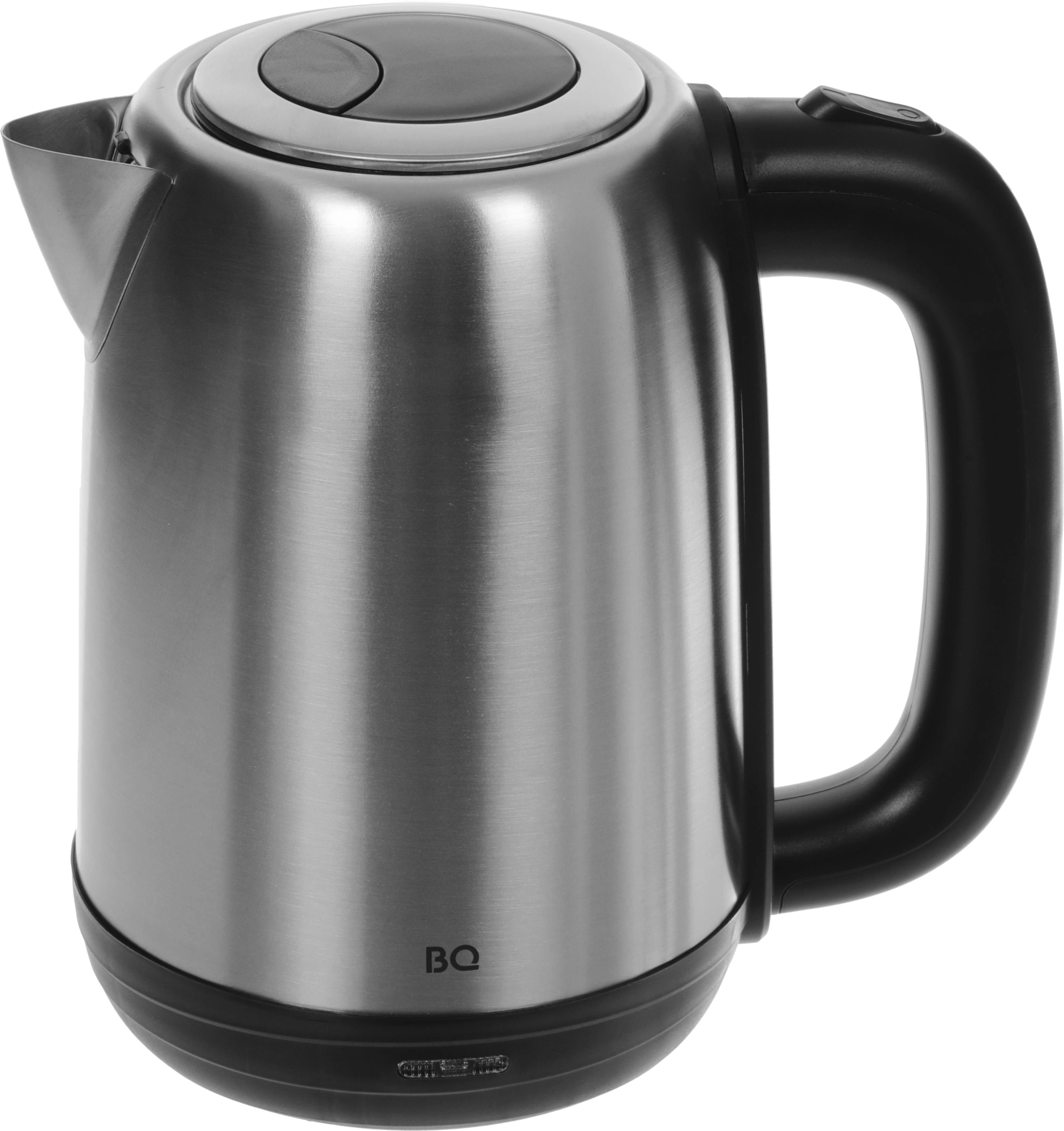 Чайник электрический BQ KT1821S серебристый/черный, металл (86185627)