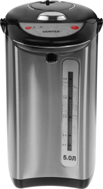 Термопот Centek CT-1083 черный/серебристый