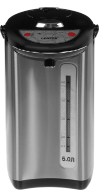 Термопот Centek CT-1083 черный/серебристый