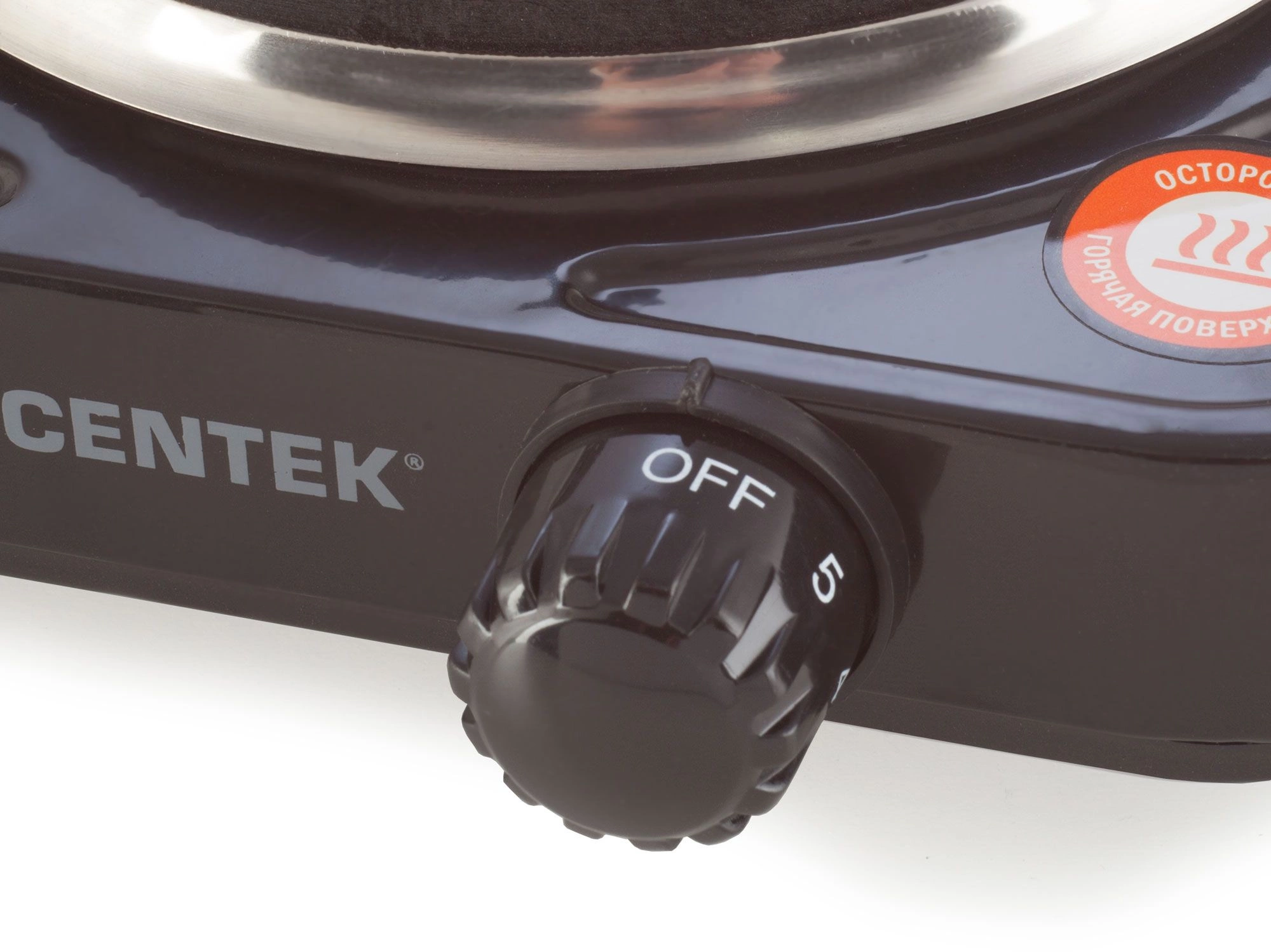 Плита Электрическая Centek CT-1506 черный (ct-1506 black)