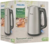 Чайник электрический Philips HD9351/90 серебристый, металл