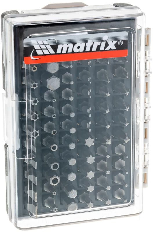Набор бит Matrix 11387 универсал. (61пред.) для шуруповертов