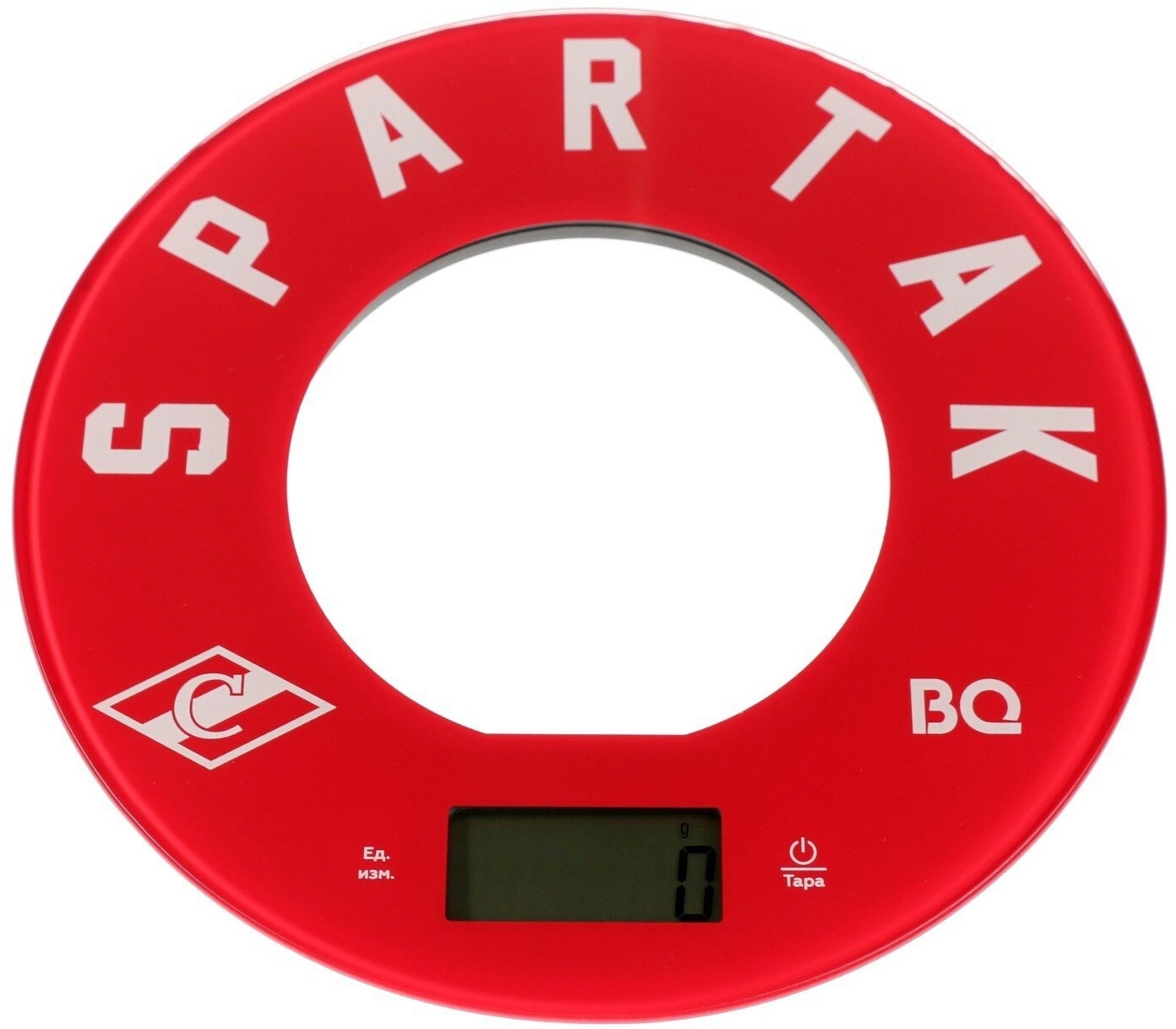 Весы кухонные BQ KS1007 Spartak красный/рисунок (86191567)