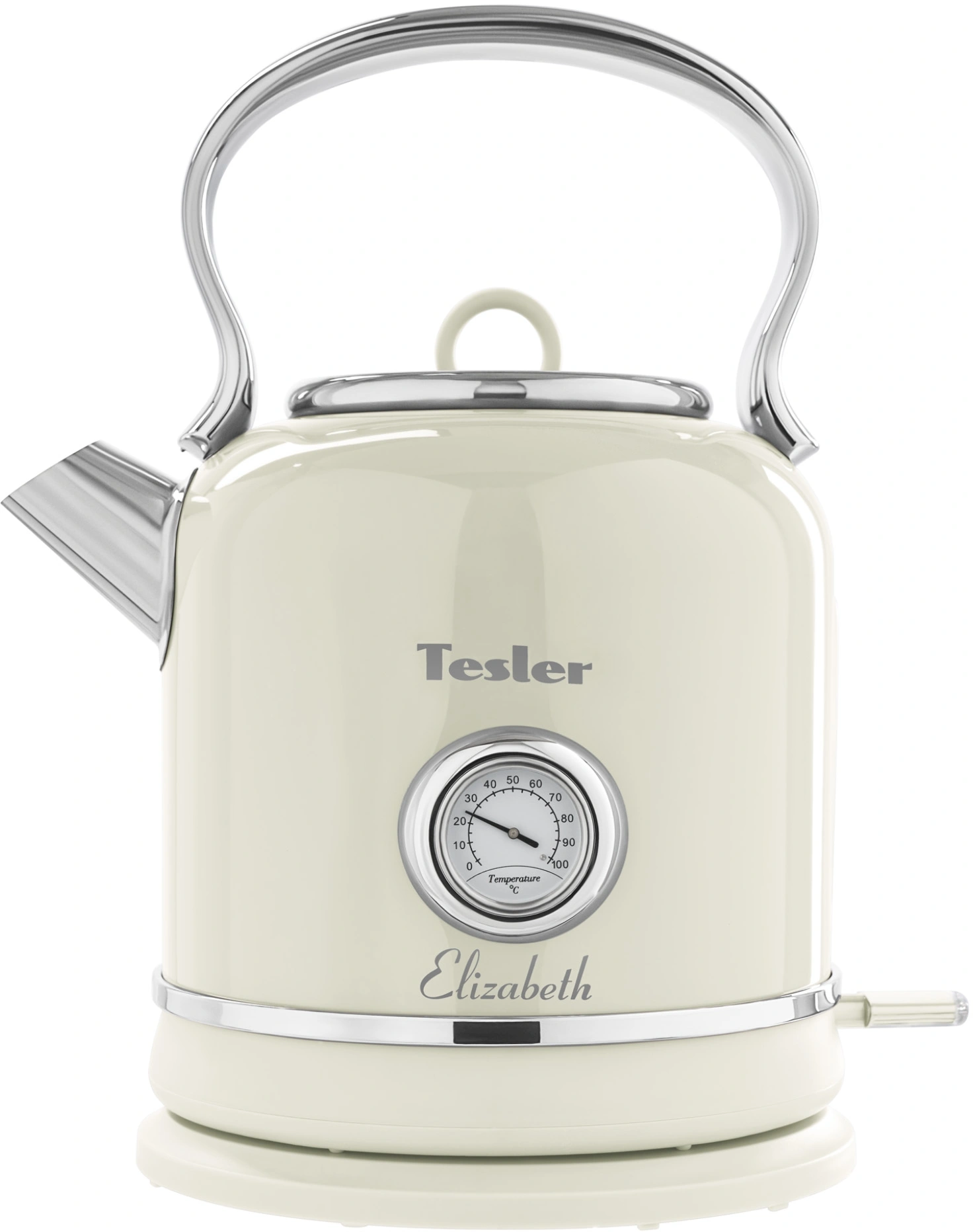 Чайник электрический Tesler KT-1745 бежевый, металл (KT-1745 BEIGE)