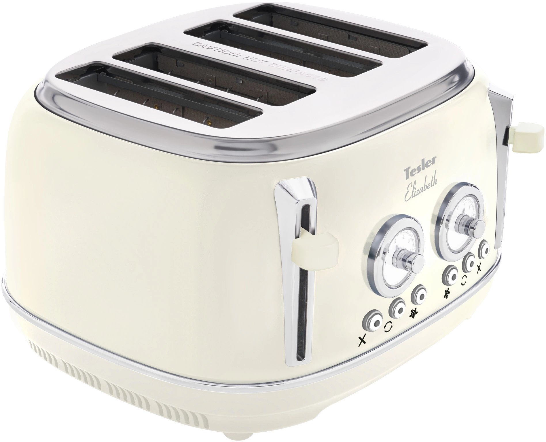 Тостер Tesler TT-445 бежевый (TT-445 BEIGE)