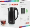 Чайник электрический Bosch TWK3P черный, нержавеющая сталь (TWK3P423)