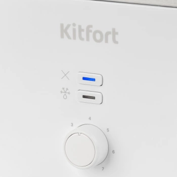 Тостер Kitfort КТ-4025 белый/стальной
