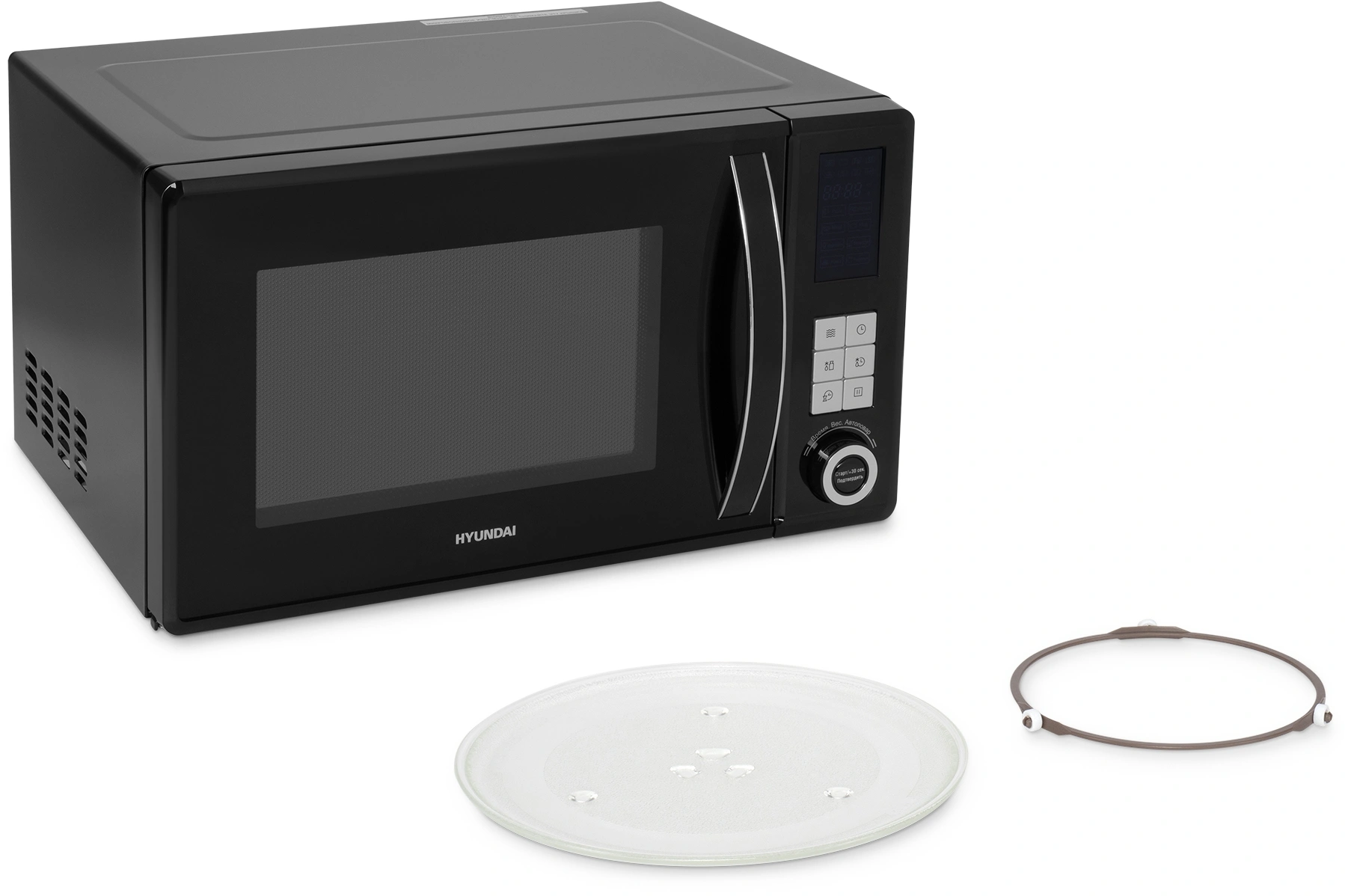 Микроволновая печь Hyundai HYM-D3009, черный