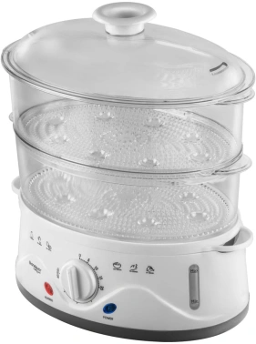 Пароварка Endever Vita-176 белый/серый (90336)