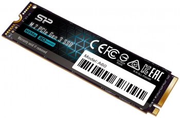 Твердотельный накопитель Silicon Power M-Series 2048ГБ, M.2 2280, PCIe 3.0 x4, M.2 SP002TBP34A60M28