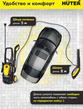 Минимойка Huter M2500-PW-PRO (900/70/8/52)