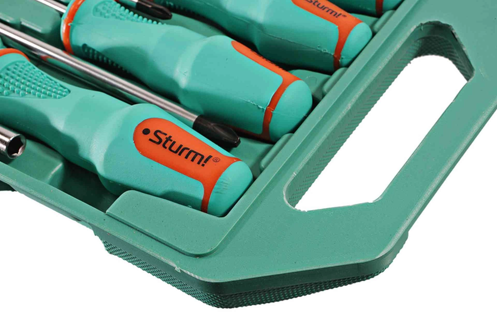 Набор отверток Sturm! 1040-02-SS1 в компл.:28 предметов жесткий кейс