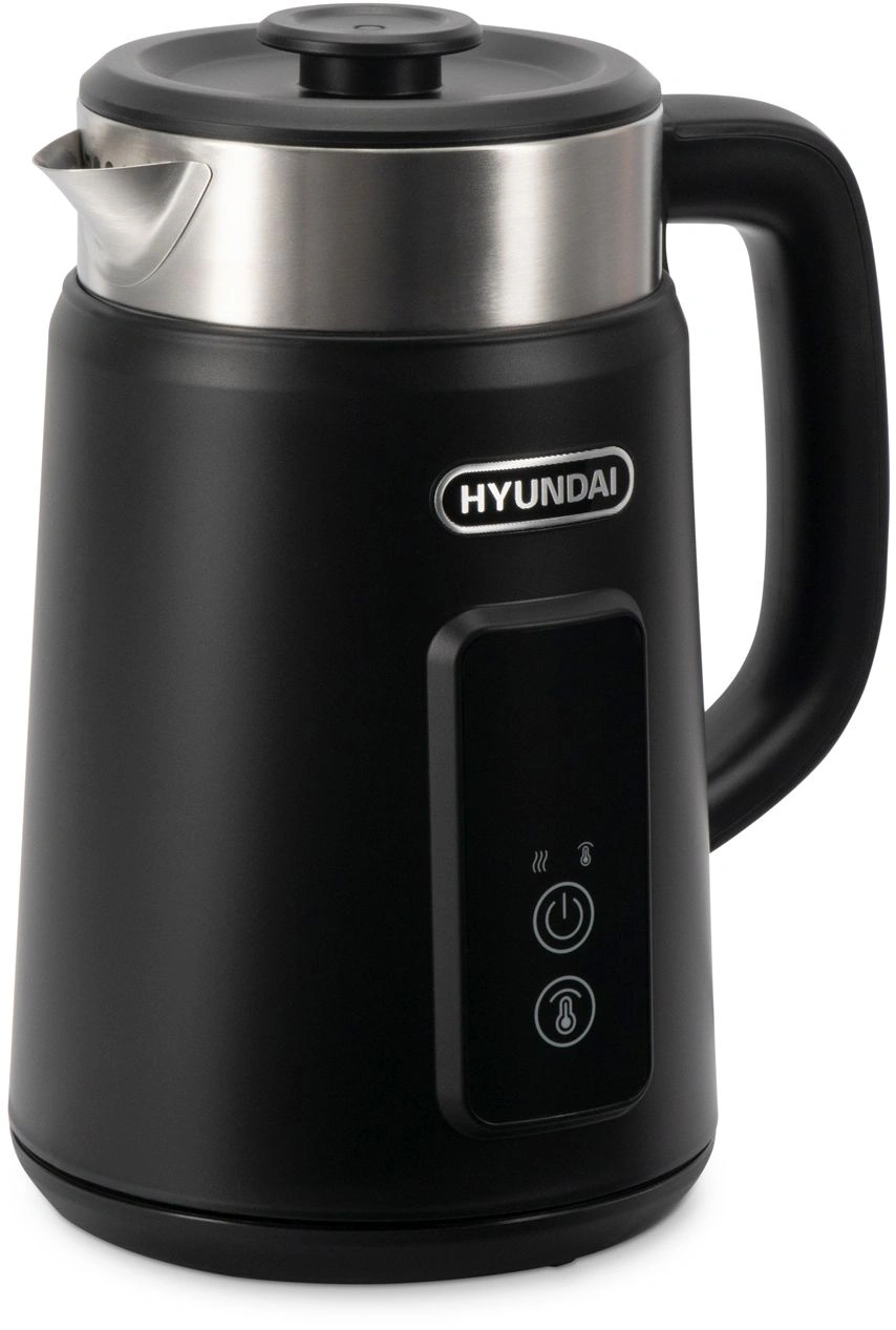 Чайник электрический Hyundai HYK-S3505 черный, металл