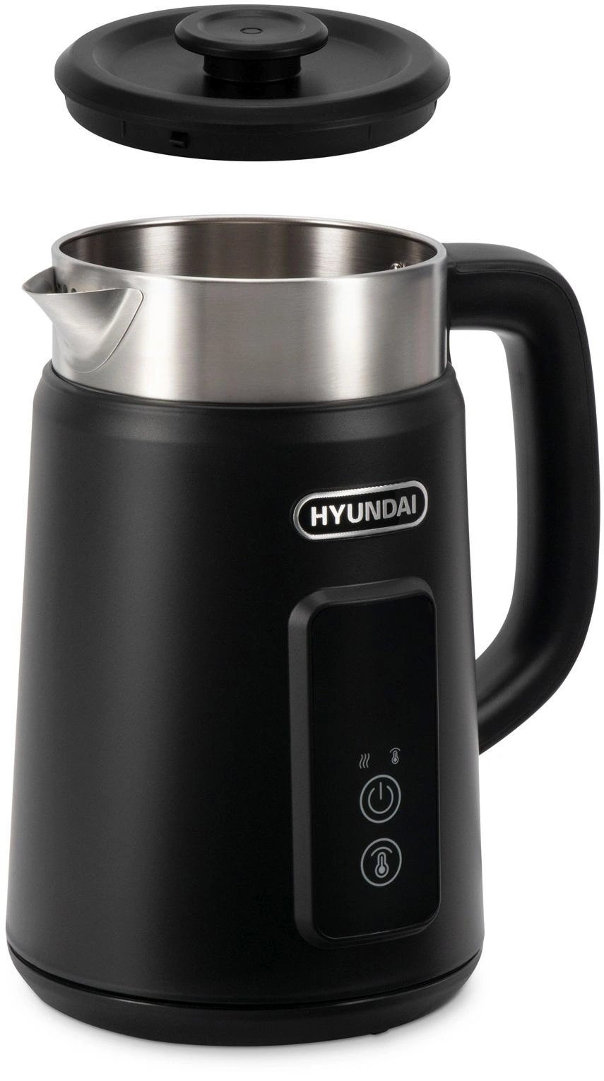 Чайник электрический Hyundai HYK-S3505 черный, металл