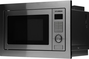 Встраиваемая микроволновая печь Hyundai HBW 2544 IX серебристый