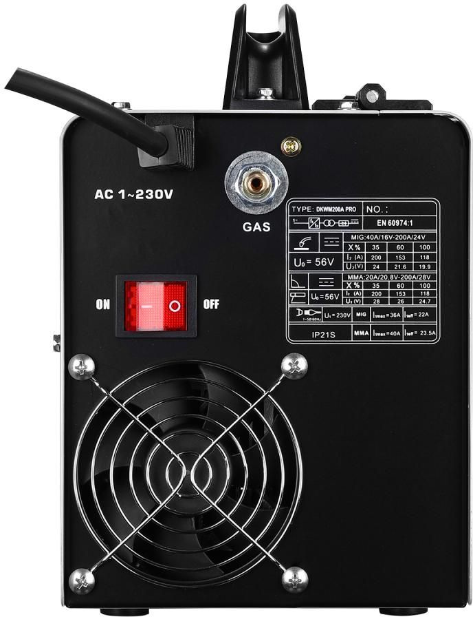 Сварочный полуавтомат Deko DKWM200A (051-4686)