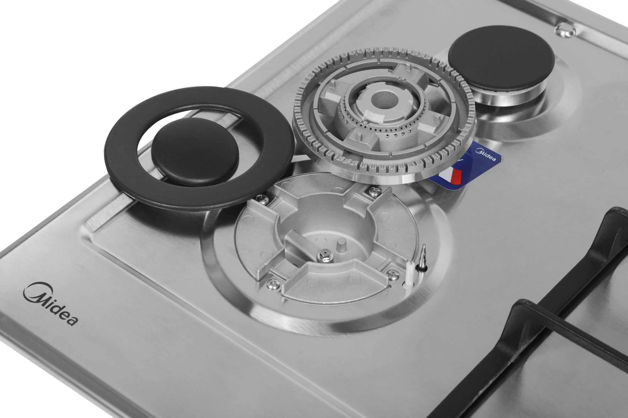 Газовая варочная поверхность Midea MG643TX нержавеющая сталь