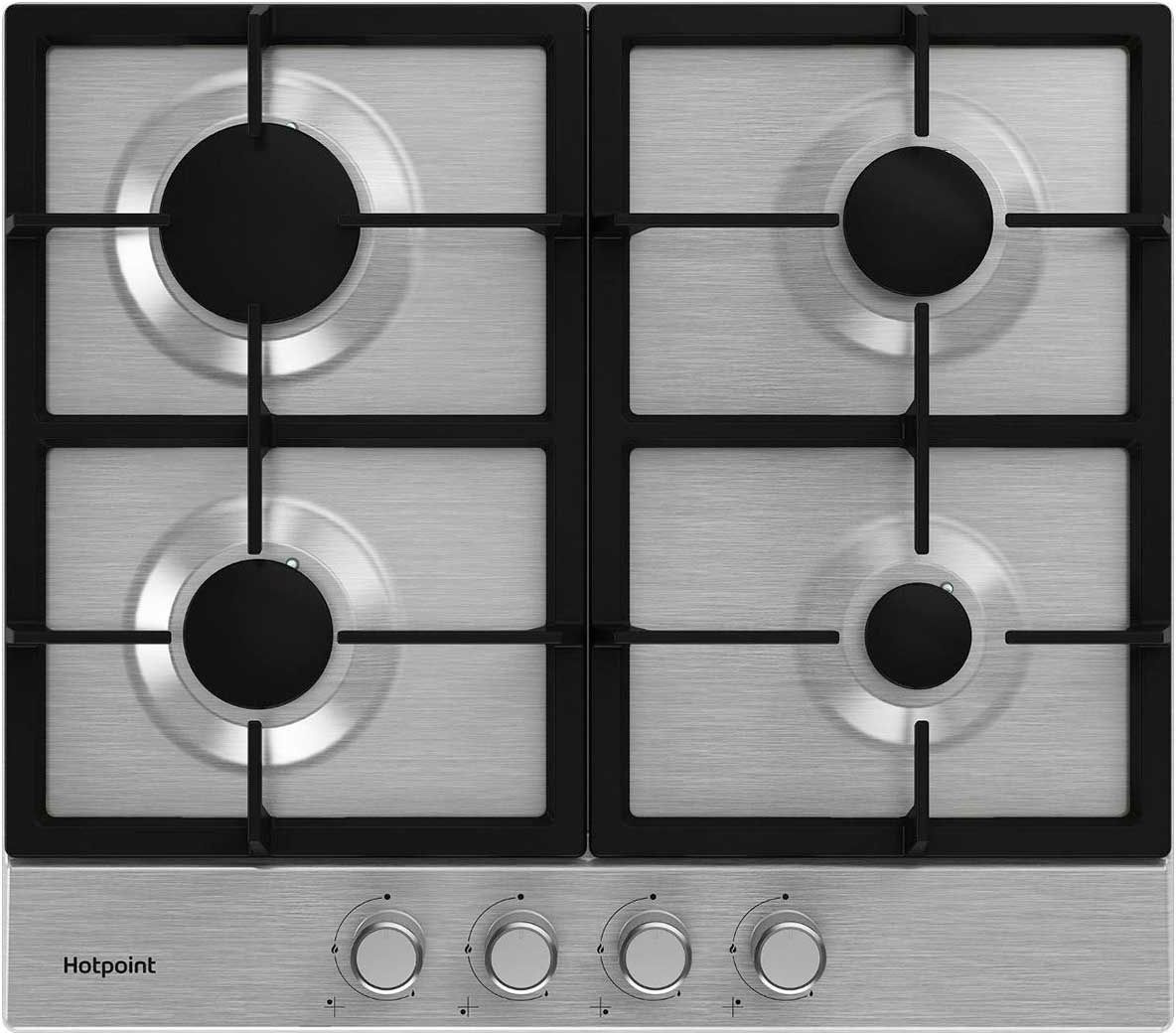 Газовая варочная поверхность Hotpoint HGMT 641 IX нержавеющая сталь (869891100150)