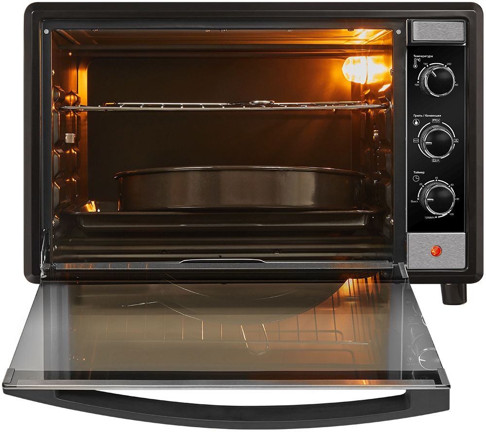 Мини-печь Nordfrost RC 450 ZB pizza черный