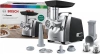 Мясорубка Bosch MFW67440 черный/серебристый