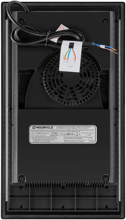 Индукционная варочная поверхность Maunfeld CVI292MBK2 черный (ка-00020570)