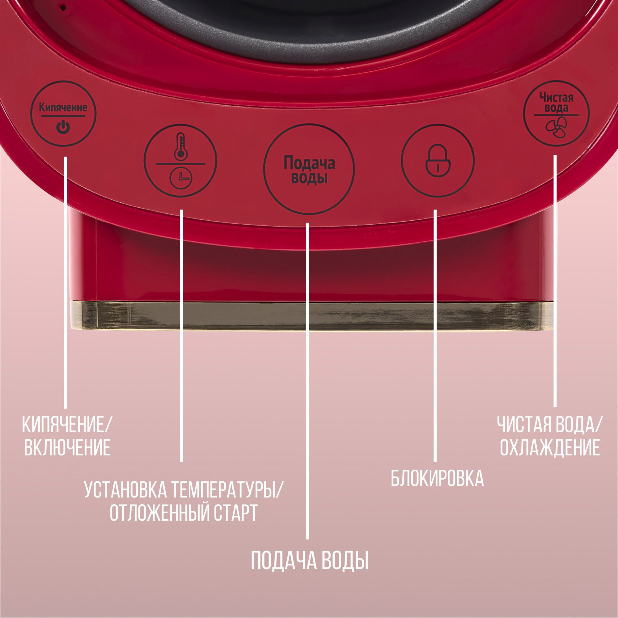 Термопот Tesler TP-5045 красный (TP-5045 RED)