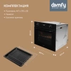 Духовой шкаф Domfy DM6642EO BG стекло черное