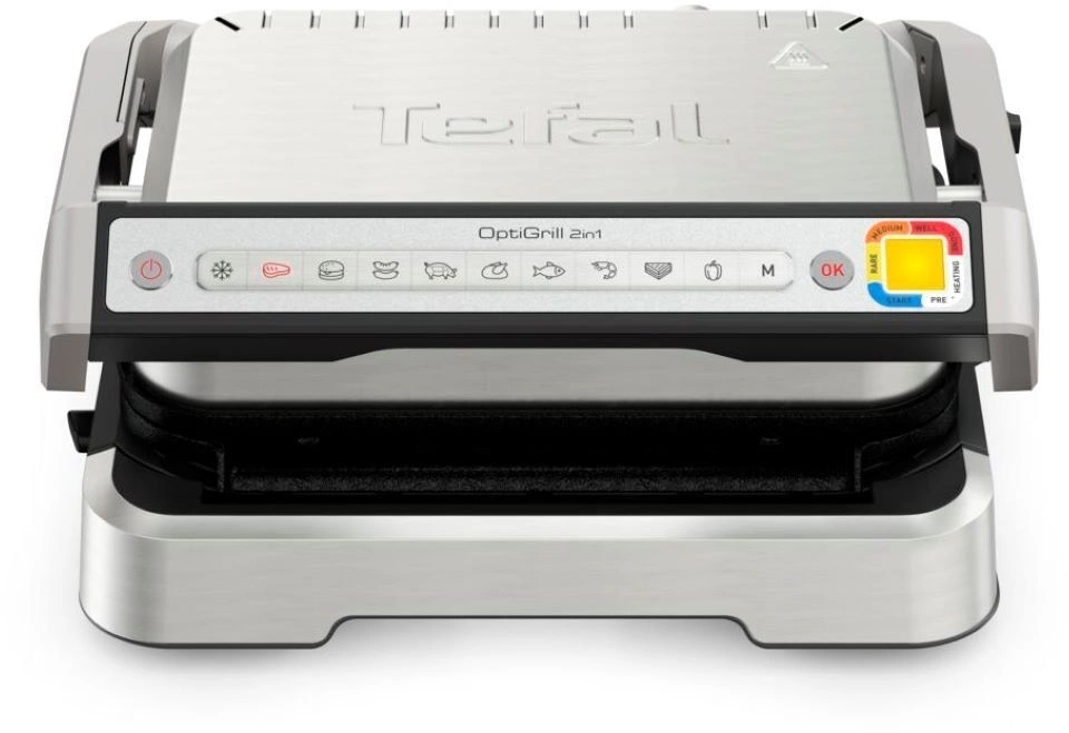 Электрогриль Tefal Optigrill GC772D30 серый/черный (7211004968)